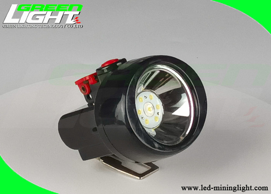 Navulbare LEIDENE van Mini Size 143g Koplamp 2800mAh 4000lux Zwarte Shell For Outdoor Mining