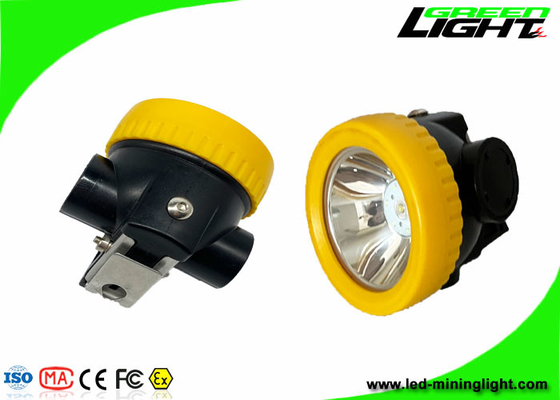 IP68 waterdichte HOOFD Draadloze Mijnwerker Headlamp 5000 Lux Brightness Light Weight-Langdurige het Materiaal van PC