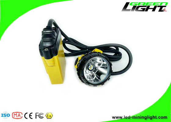 Explosiebestendige Lamp van Mijnwerkersglb 25000 Koplamp van de de Batterij3w Cree Led Beste Mijnbouw van Lux IP68 de Waterdichte 10400Ah SAMSUNG