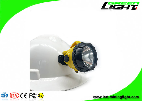 IP68 van waterdichte Geribde LEIDEN Lamp Mijnbouwglb 25000 de Batterij van Lux Rechargeable Headlamp 10400MAh SAMSUNG voor Ondergrondse Mijn