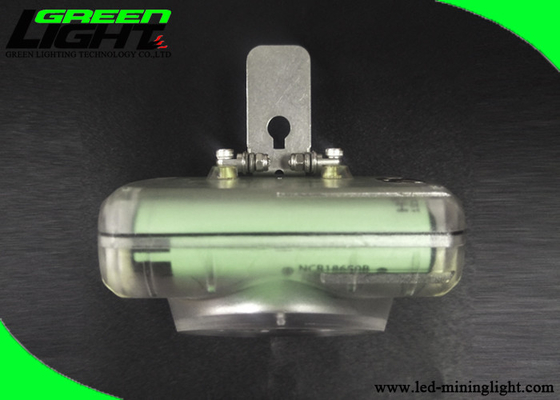 15000lux compacte LEIDENE Mijnwerkersglb Lamp IP67 Waterdichte Transparante ABS met OLED-Vertoning