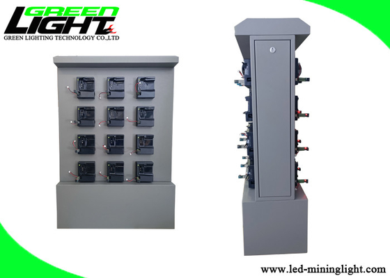 Veiligheid Duurzame Cap Lamp Wall Charger Station 4.2V 2A 50Hz Dubbelzijdig / Enkele bediening