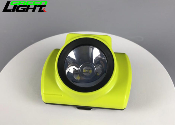 Draagbare LED Mijnwerker GLB Lamp 18000lux OLED Display Scherm 6800mA Lithium Batterij