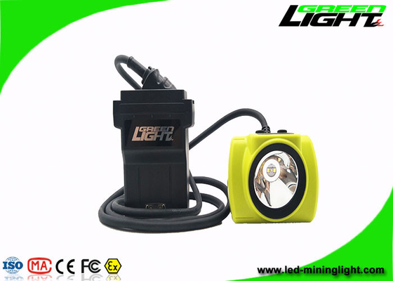18hrs Lange Tijd Snoer Mijnbouw Bouwvakker Lichten 25000lux IP68 Waterdicht 530lum 13.6Ah Oplaadbare Beste Mijnbouw Koplamp