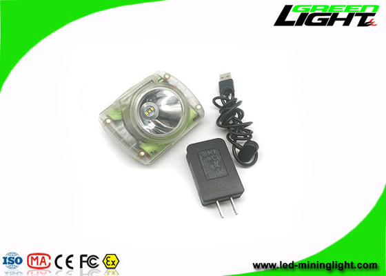 6800mA maak van de Navulbare LEIDENE de Vertoning Mijnbouwkoplamp 232lum 13000 Lux Smart OLED waterdicht