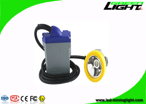 de Geribde LEIDENE van 15000Lux 6.6Ah Lamp van GLB 1.67W IP68 Waterdicht voor Mijnbouw het Een tunnel graven
