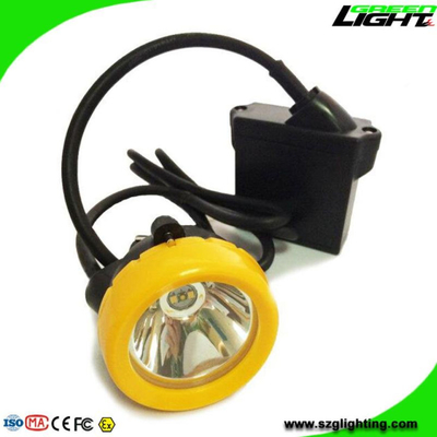 10000 Lux Safety Mining Cap Lamp-de Navulbare 216lum 7.8Ah Mijnwerker Headlamp van de Siliconeknoop voor Ondergrondse Kolenmijn