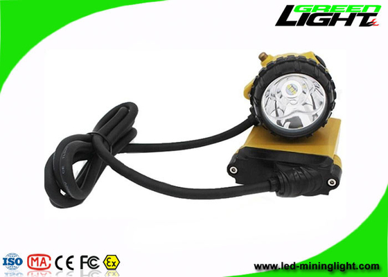 25000 van het de Batterijaluminium van Lux Coal Mining Lights Waterproof 10.4Ah Navulbare SAMSUNG de Verlichtingskop