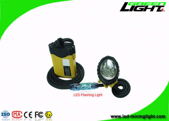 10.4Ah geribde Mijnbouwglb Lichte ABS PC 25000Lux 348lum met Geleid het Opvlammen Licht S.O.S.
