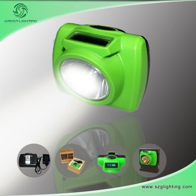 Anti - Explosie Geleide Mijnbouwlamp, 13000 Lux Hard Hat Lights With USB Lader