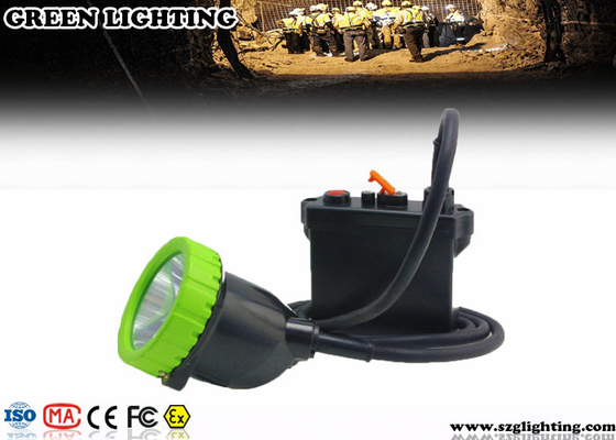 Goedgekeurde de Kleurenverlichting ATEX van IP67 11.2Ah 5W Cree Mining Cap Lights Four