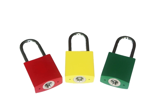 OEM Hangsloten 8 van de Veiligheidsuitsluiting het Materiële 142g Gewicht van het Kleurenaluminium