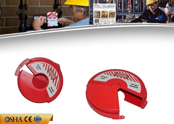 ABS het Sluitenapparaat van de Poortklep, 470g-Gewichtsdouane Logo Valve Lockout