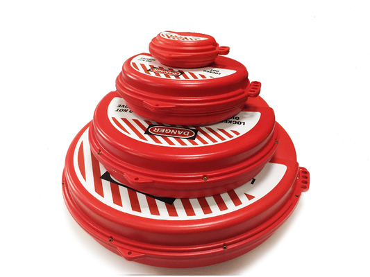 ABS het Sluitenapparaat van de Poortklep, 470g-Gewichtsdouane Logo Valve Lockout