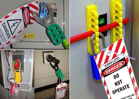 De Brekerslot van de veiligheidsgroep uit, de Beschikbare Uitsluiting van de 14 Hangsloten Elektrobreker