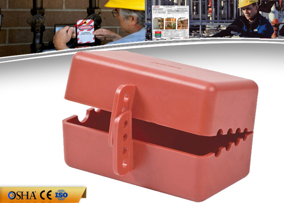 Industriële ABS Elektrostopuitsluiting, de Uitsluiting van de 4 PCs-Hangslotenbreker 