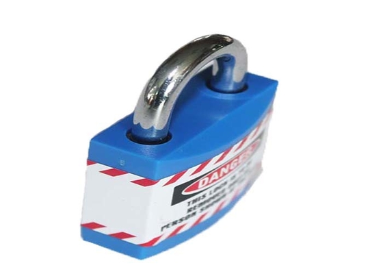 ABS Mini Safety Lockout Padlocks With 20,4 Mm Hoogte de Sluiting van 5,4 Mm Dikte