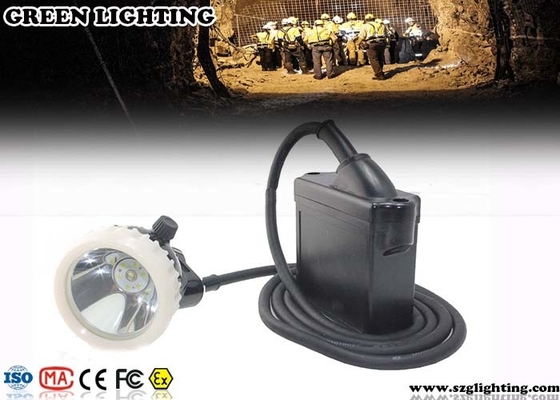 Anti Explosieve Geribde de Batterijcapaciteit van Cree Led Headlamp Rechargeable With 6.6Ah