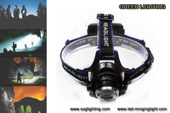LEIDENE van 1000lumen CREE XML T6 navulbare koplamp met regelbare verlichtingsvlek