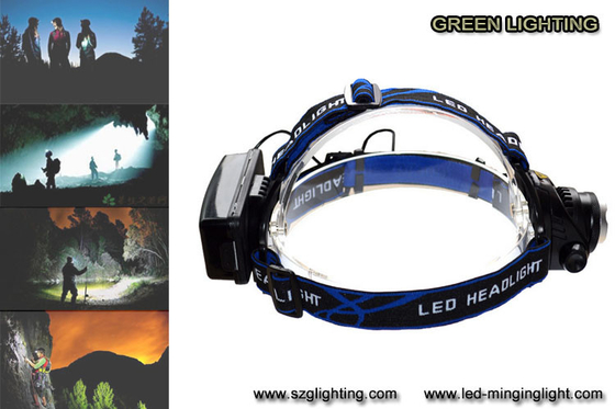 LEIDENE van 1000lumen CREE XML T6 navulbare koplamp met regelbare verlichtingsvlek