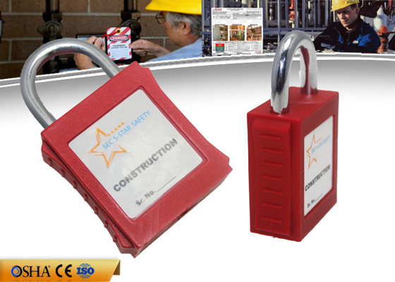 Zc-G101 ABS van de de Veiligheidsuitsluiting van Xenoy de Hangsloten 20 Mm Mini Steel Shackle