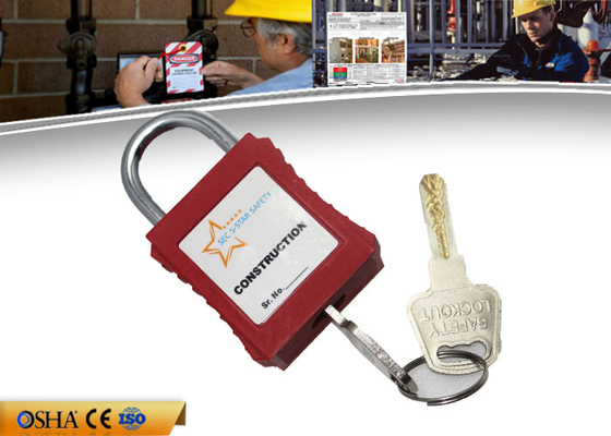 Zc-G101 ABS van de de Veiligheidsuitsluiting van Xenoy de Hangsloten 20 Mm Mini Steel Shackle