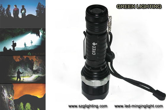Gl-F002 XML-T6 Navulbare Geleide Toorts, 10W 1200 Lumen Cree Led Flashlight