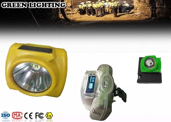 Navulbare LEIDENE van IP68 3.1Ah Koplamp met OLED-Vertoning 6000 Lux Brightness