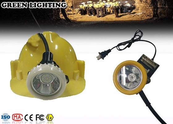 IP68 navulbare Geleide Koplamp, 4000 Navulbaar Lux Corded Hard Hat Light