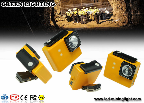 anti-explossion van 180g GLC-3A 7000 Lux leidde minig Koplamp 3.2Ah 18650 Li - Ion Battery met meterial PC