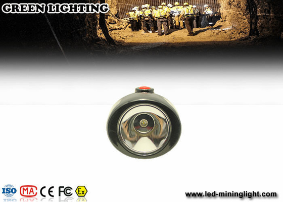 Zwarte OEM Anti Explosieve Navulbare Mijnwerkerskoplamp 10000 LUX High Brightness