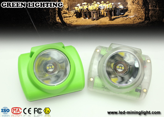 Het 10000 Lux Rechargeable-LEIDENE Mijnbouw Lichte, draagbare OLED Scherm CREE Led Cap Lamp