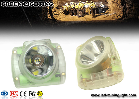 Het 10000 Lux Rechargeable-LEIDENE Mijnbouw Lichte, draagbare OLED Scherm CREE Led Cap Lamp