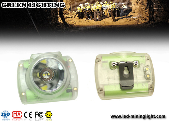 Het 10000 Lux Rechargeable-LEIDENE Mijnbouw Lichte, draagbare OLED Scherm CREE Led Cap Lamp