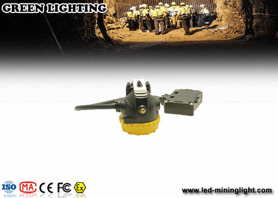 IP68 de semi Geribde navulbare lichte koplamp GS5- C 10000 Lux 6.6Ah 1.6W van de mijnwerkershelm