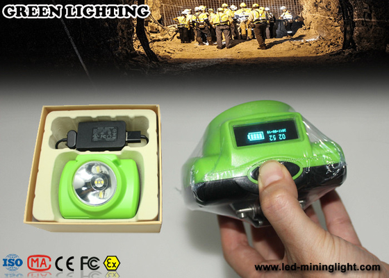 PC + ABS Cree Led Cordless Mining Lights met Sos Doel, OLED-het Scherm