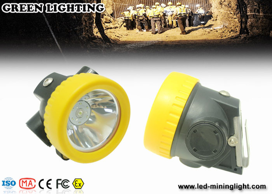 Materiële Klein van PC allen in één Mijnwerker Hard Hat Light met de ionenbatterij van Li