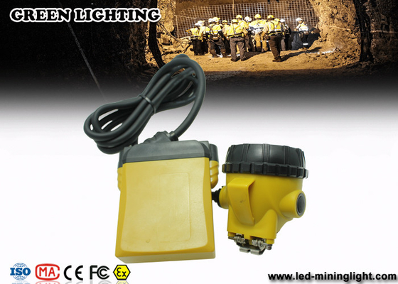 Milieuvriendelijke de Koplamp van IP68 25000 Lux Mining Cap Lights Miners