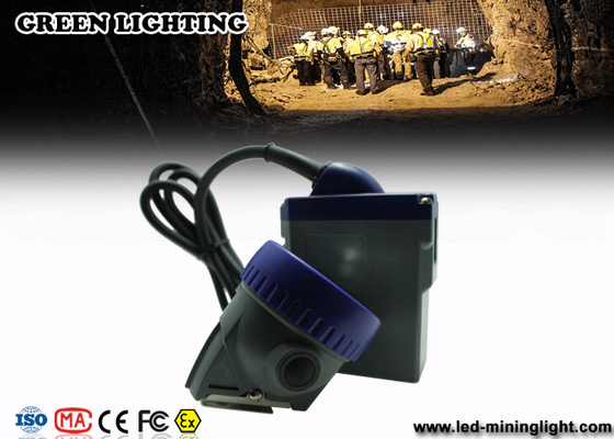 6.6Ah de Mijnwerkers Navulbare Geleide Koplamp van het batterijmessing met Blauwe PC-Vattings10000lux Hoofdleiden