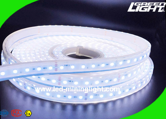 Koele Witte Waterdichte LEIDENE Flexibele Strooklichten voor de Verlichting van de Ondergrondse Mijnenveiligheid
