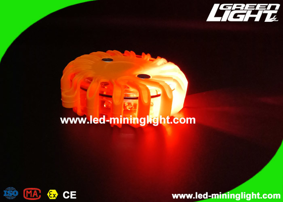 Magnetische Amber Safety Flashing-LEIDEN Waarschuwingslicht voor de Weggloed van het Noodsituatieverkeerslicht