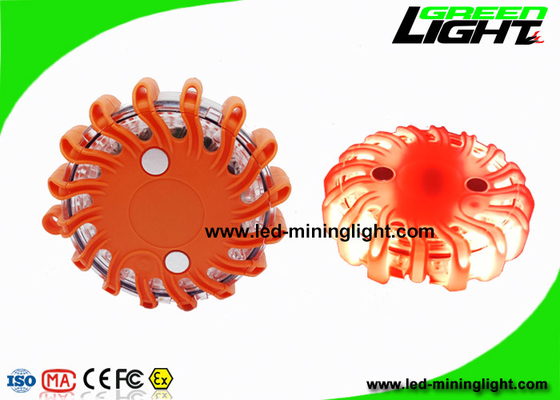 Magnetische Amber Safety Flashing-LEIDEN Waarschuwingslicht voor de Weggloed van het Noodsituatieverkeerslicht