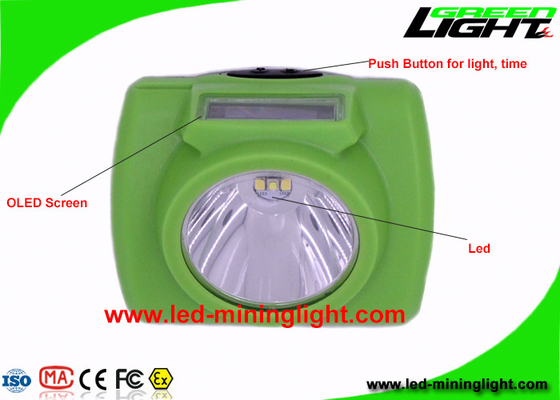 13000 Lux Rechargeable Led Hard Hat Lichte Afneembare Structuur Anti - Explosie
