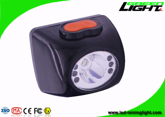 Industriële LEIDEN Mijnbouwlicht Navulbare 8000 Lux High Beam Black Color met het digitale scherm waterdicht met veiligheidskabel
