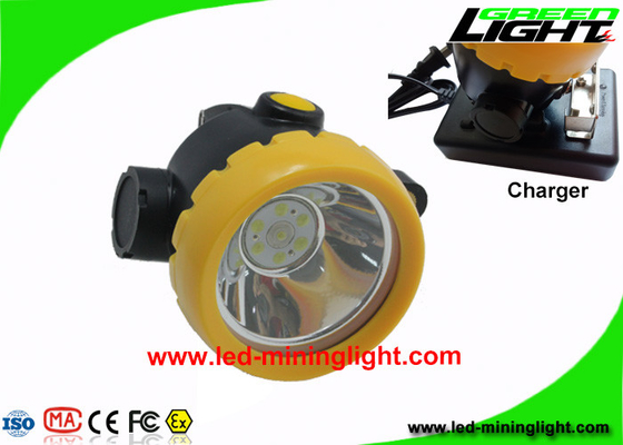 Zwarte Draadloze Mijnbouwlichten 4000 Lux All In One With-Lithium Ion Battery