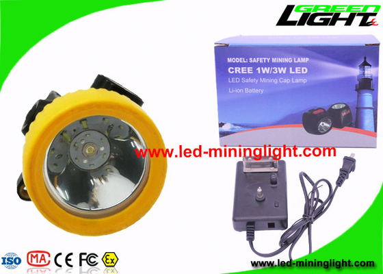 Li - Ion Battery Rechargeable Miners Cree-LEIDENE Koplamptijd Met lange levensuur