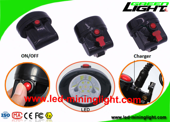 3.7V Li - de Uren die van Ion Battery Mining Cap Lights Navulbare 13 - 15 Tijd aansteken