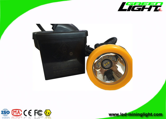 Navulbare Waterdichte LEIDENE Koplamp 10000 Lux With Orange/Zwarte Kleur