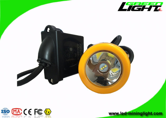 Navulbare Waterdichte LEIDENE Koplamp 10000 Lux With Orange/Zwarte Kleur