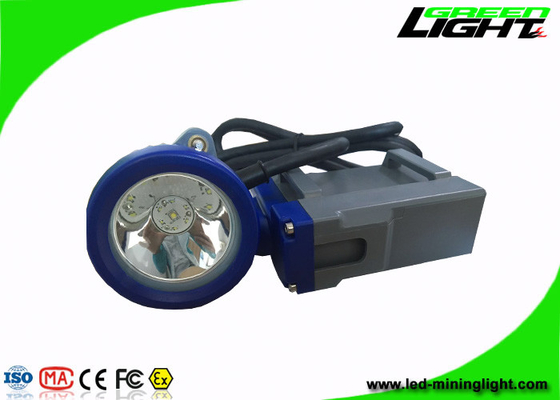 Hoge Veiligheids Navulbare LEIDENE Koplamp, LEIDENE Mijnbouwlamp met Blauw en Gray Shell